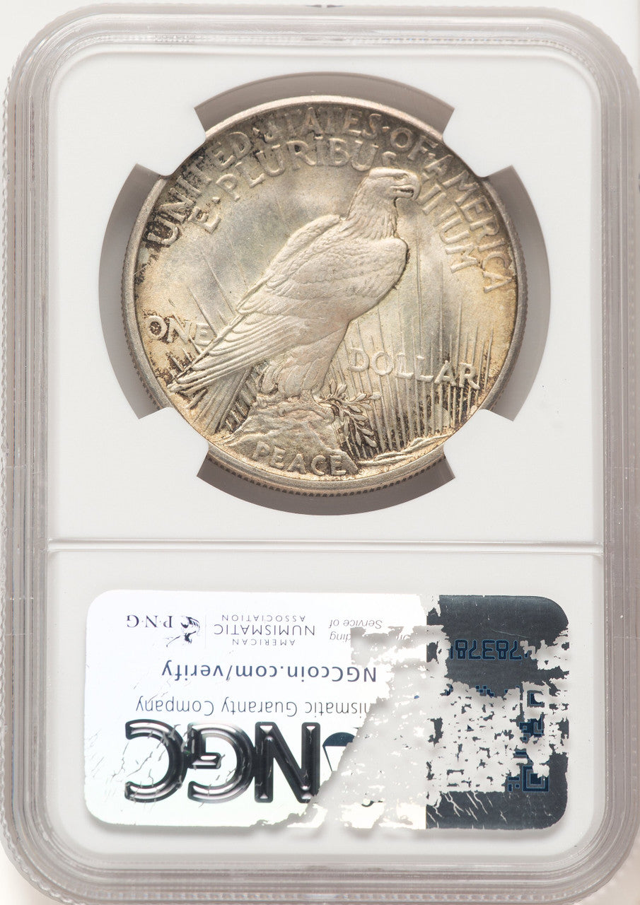 1921 Peace Dollar NGC MS65 (506383001)