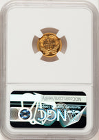 1880 G$1 PL Gold Dollar NGC MS67