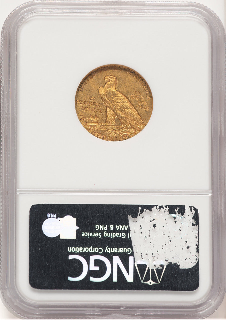 1913-S $5 Indian Half Eagle NGC AU58 (506475026)