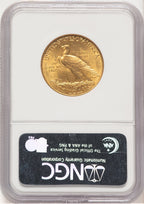 1908 $10 MOTTO Indian Eagle NGC MS61 (506475030)