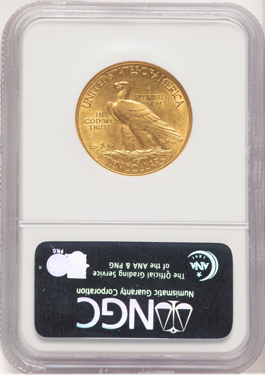 1912-S $10 Indian Eagle NGC AU58 (506475033)