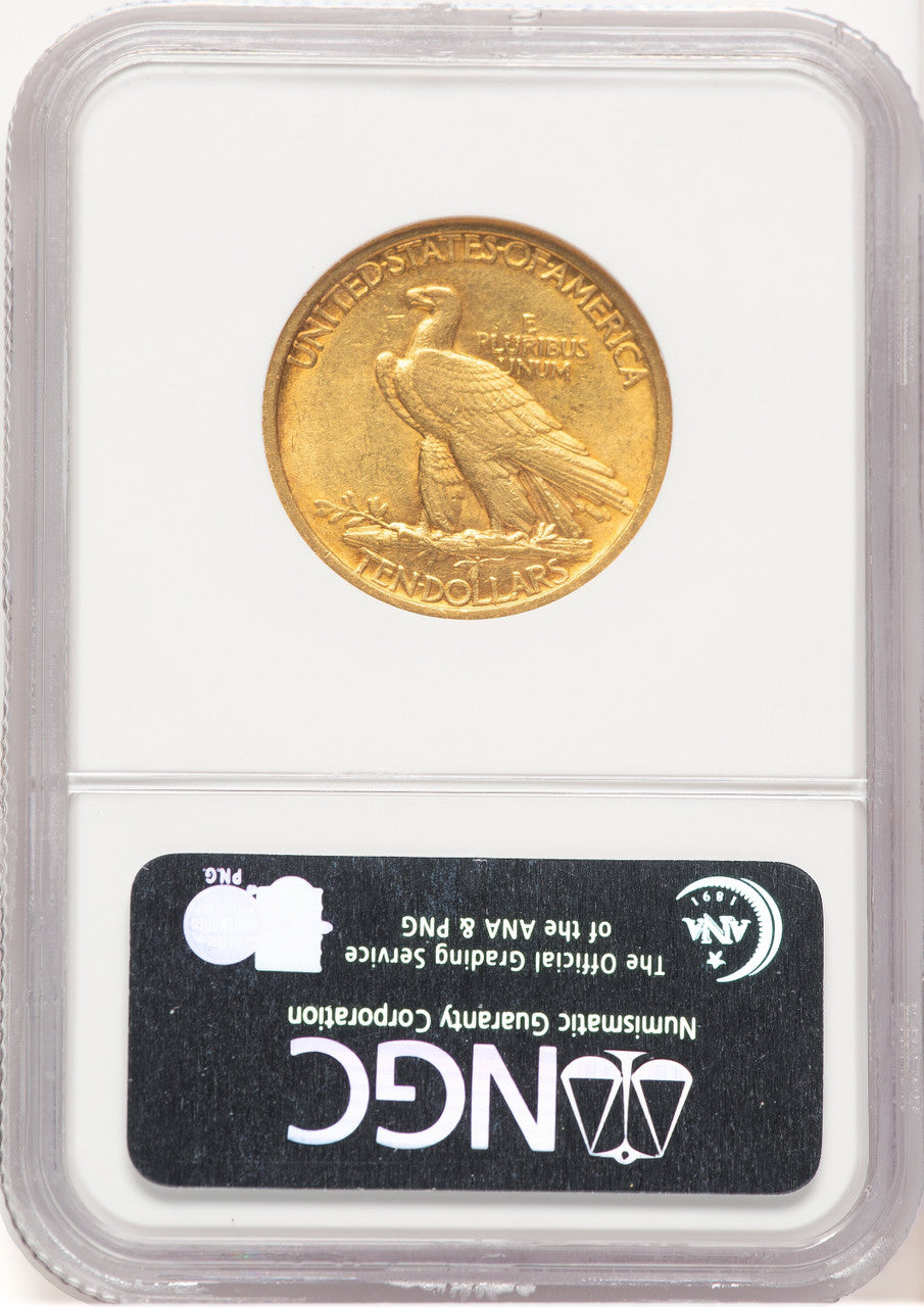 1907 $10 No Motto Indian Eagle NGC AU58 (506475047)