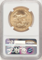 2016-W Burnished Gold Eagle 1 oz ER NGC MS70 Ed Moy