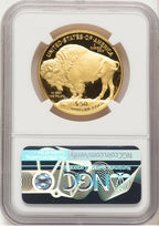 2019-W $50 One-Ounce American Buffalo .9999 Fine Gold Anna Cabral NGC PF70