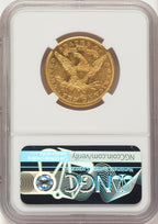 1893-O $10 Liberty Eagle NGC AU58