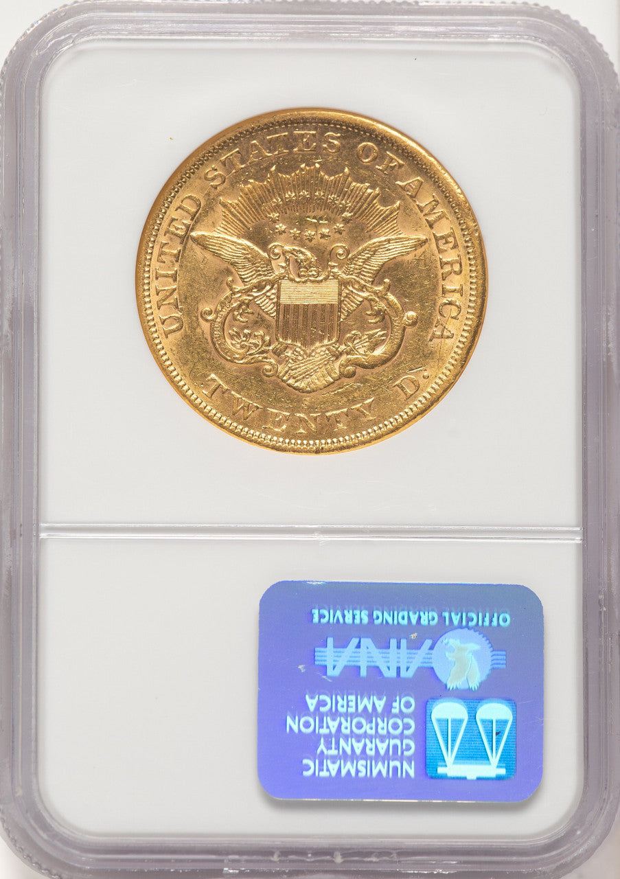 1864-S $20 Liberty Double Eagle NGC AU55 (506531019)