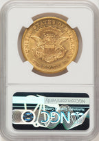 1865 $20 Liberty Double Eagle NGC AU55