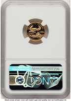 2001-W Proof Gold Eagle 1/10 oz John NGC PF70 Mercanti