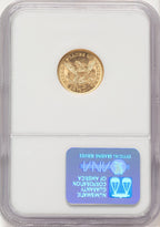 1906 $2.50 Liberty Quarter Eagle NGC MS65 (506662025)