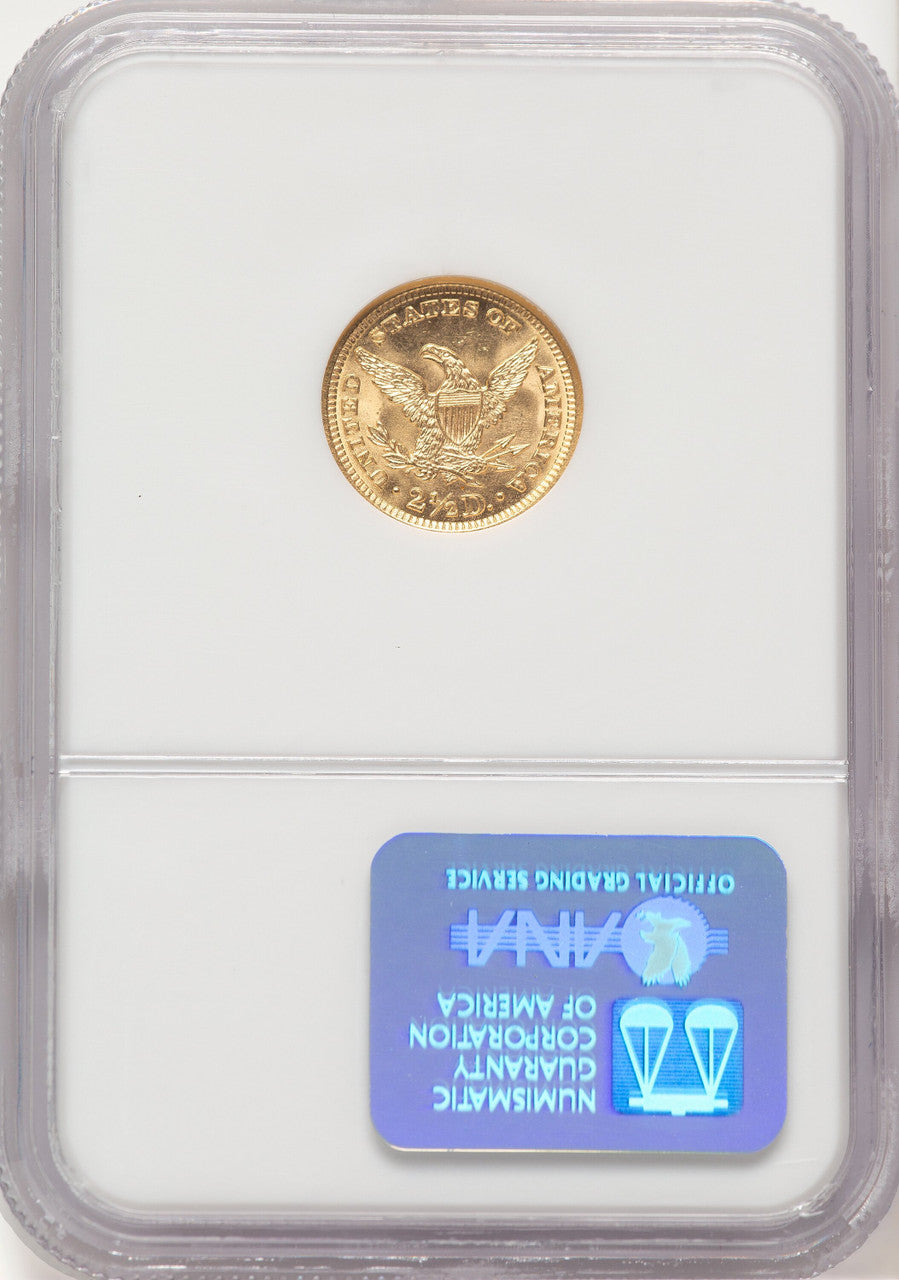 1906 $2.50 Liberty Quarter Eagle NGC MS65 (506662025)