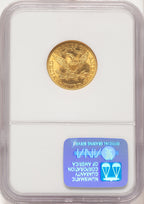 1907 $5 Liberty Half Eagle NGC MS65 (506669006)