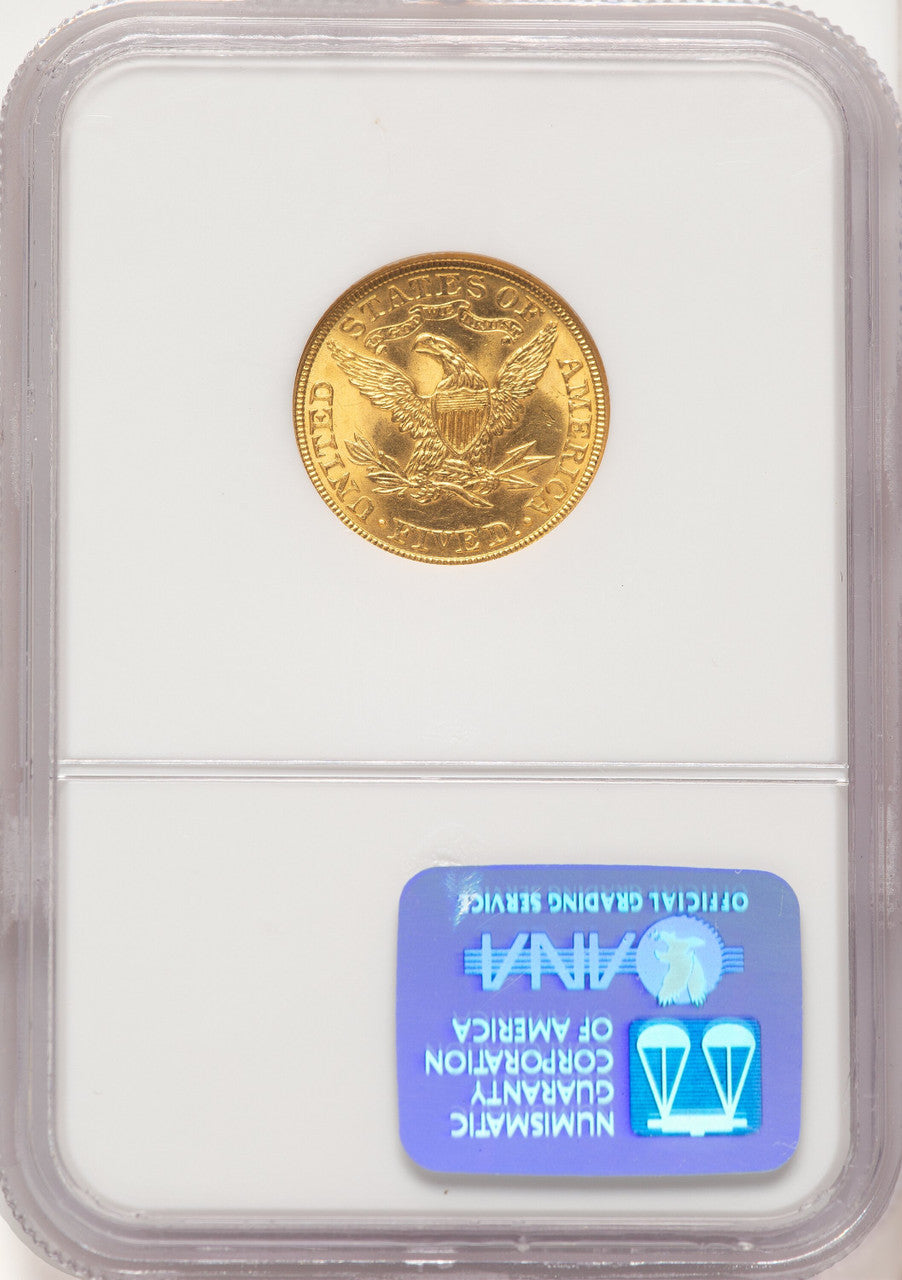 1907 $5 Liberty Half Eagle NGC MS65 (506669006)