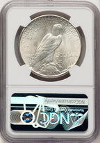 1935 Peace Dollar NGC MS65