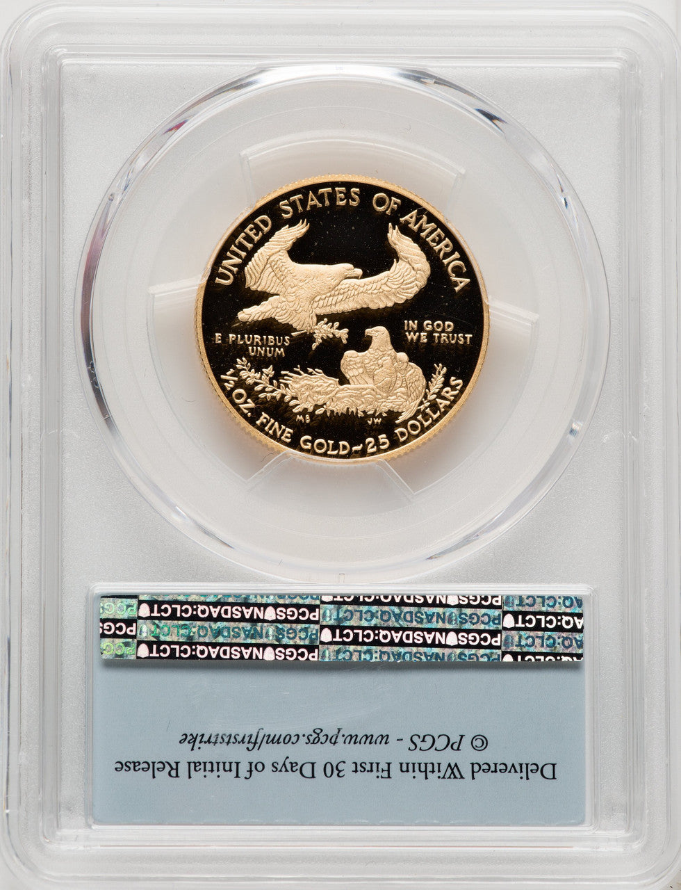 2018-W Gold American Eagle 4-Coin Set PCGS PR70