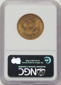 1895-S $10 Liberty Eagle NGC AU55