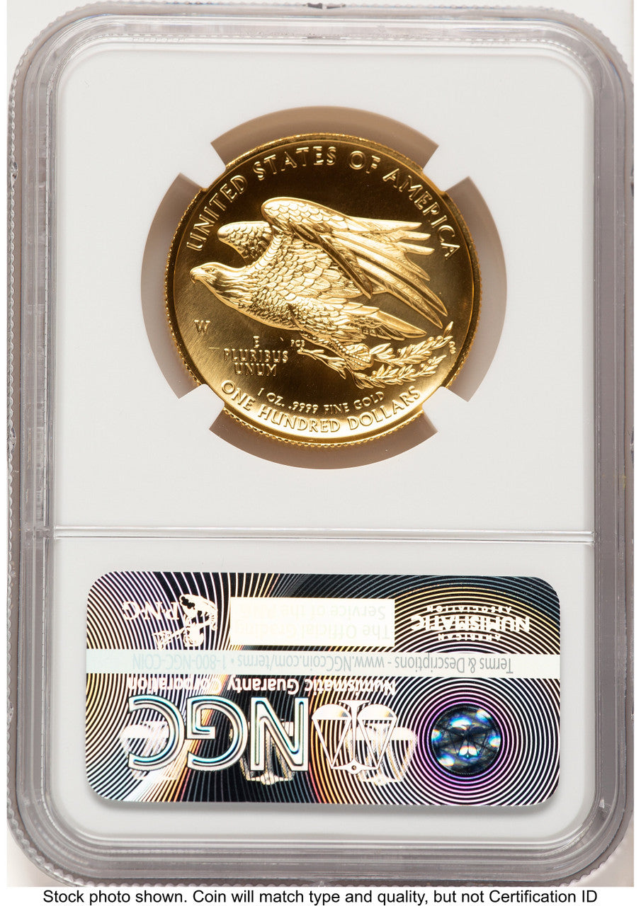 2015-W G$100 American Liberty High Relief ER Angela Buchanan NGC MS70