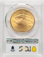 1927 $20 Saint-Gaudens Double Eagle PCGS MS65+