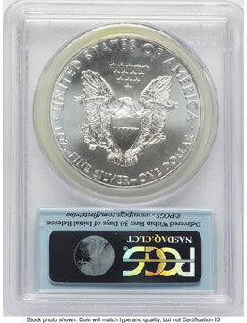 2013 Silver Eagle FS Flag PCGS MS70