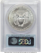 2014 Silver Eagle FS Flag PCGS MS70