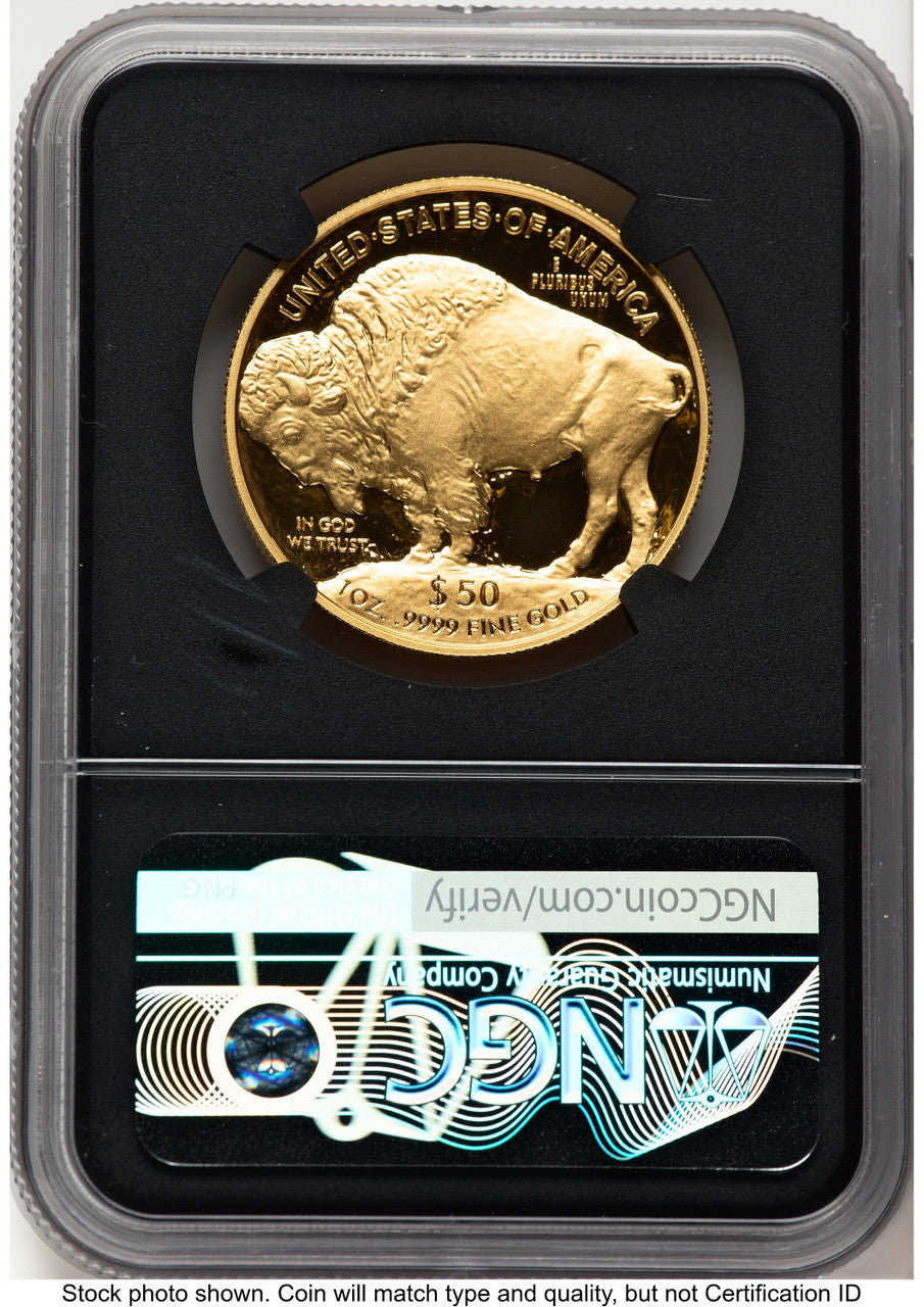 2023-W Proof Gold Buffalo 1 oz FDI Anna Cabral Prestige Treasurer Series NGC PF70 (506864005)