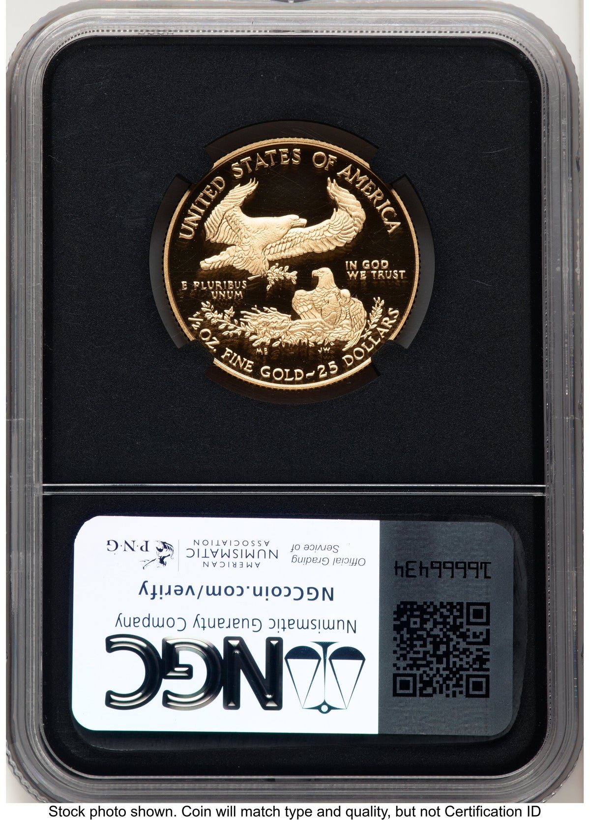 2021-W Type 1 Proof Gold Eagle 1/2 oz FDI David J Ryder TBE Label NGC PF70