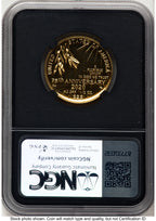 2020-W 1/2 oz Proof Gold End of World War II 75th Anniversary ER /David J Ryder Mint Director's Series Modern Issues NGC MS70 Ed Moy