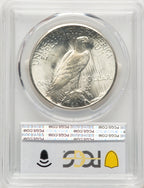 1928 CAC Peace Dollar PCGS MS65+