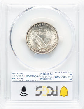 1917 T-1 FH Standing Liberty Quarter PCGS MS65