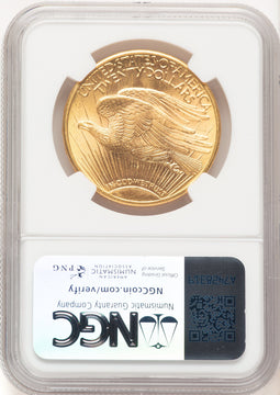 1914-D $20 Saint-Gaudens Double Eagle NGC MS65+ (507104006)
