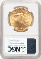 1914-D $20 Saint-Gaudens Double Eagle NGC MS65+ (507104006)