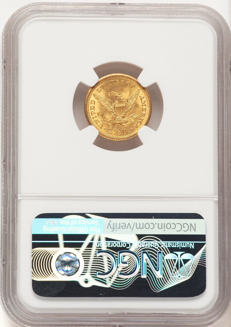 1907 $2.50 Liberty Quarter Eagle NGC MS67 (507110001)