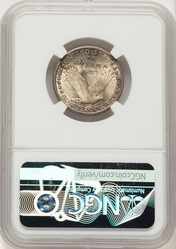 1917-D T-1 FH Standing Liberty Quarter NGC MS66