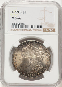 1899-S Morgan Dollar NGC MS66 (507113004)