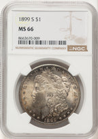 1899-S Morgan Dollar NGC MS66 (507113004)