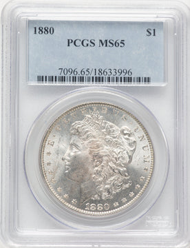 1880 Morgan Dollar PCGS MS65 (507117009)