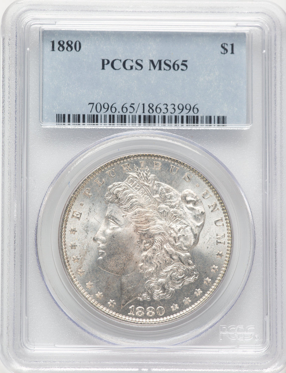 1880 Morgan Dollar PCGS MS65 (507117009)