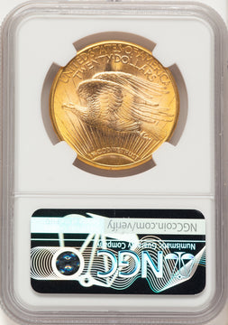 1923-D $20 Saint-Gaudens Double Eagle NGC MS64