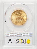 1895 $10 CAC Liberty Eagle PCGS MS63