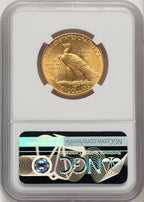 1908 $10 MOTTO Indian Eagle NGC MS62 (507203001)