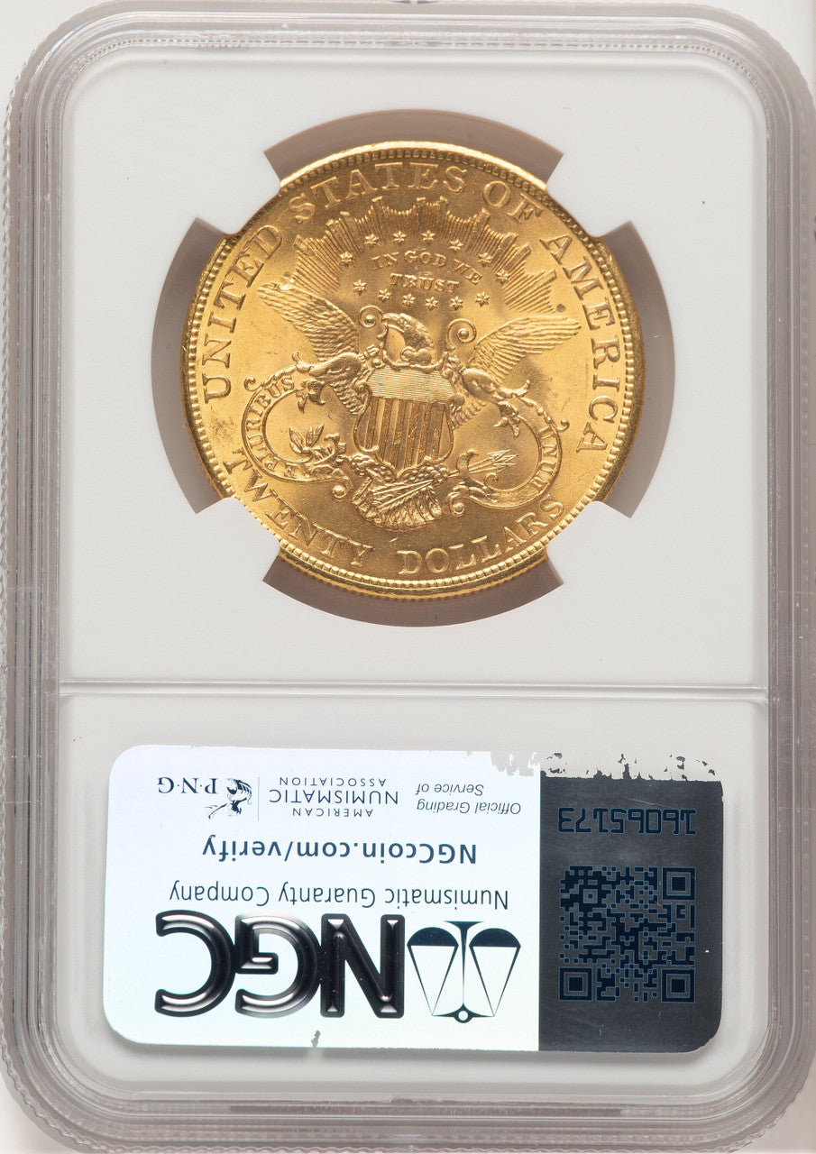 1904 $20 Liberty Liberty Double Eagle NGC MS65+ (507217006)