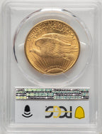 1924 $20 Saint Saint-Gaudens Double Eagle PCGS MS65+ (507297004)