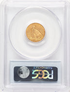 1911-D $2.50 CAC Indian Quarter Eagle PCGS AU58