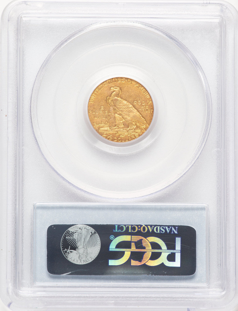 1911-D $2.50 CAC Indian Quarter Eagle PCGS AU58