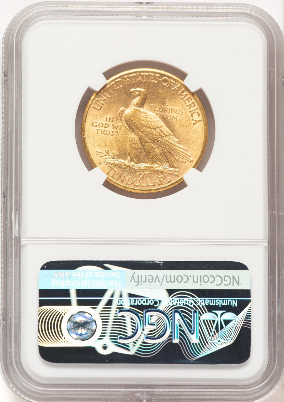 1910-S $10 Indian Eagle NGC MS61 (507406017)