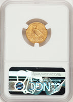 1909 $2.50 Indian Quarter Eagle NGC MS63