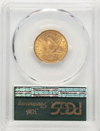 1895 $5 CAC Liberty Half Eagle PCGS MS63