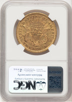 1869 $20 Liberty Double Eagle NGC AU58