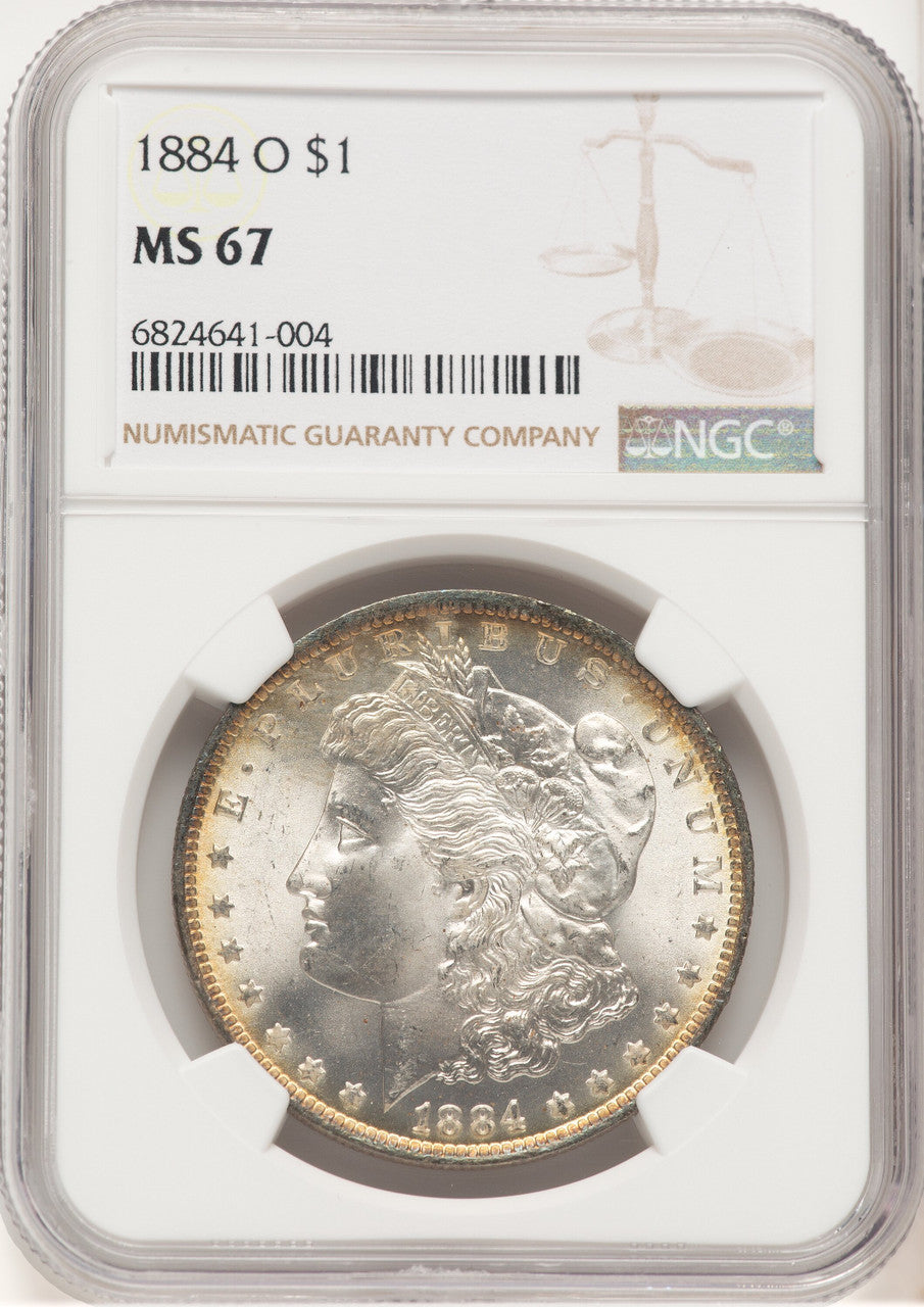 1884-O Morgan Dollar NGC MS67 (507435003)