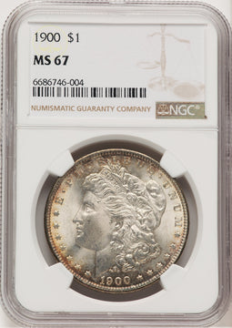 1900 Morgan Dollar NGC MS67 (507436014)