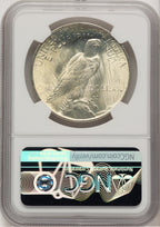 1923 Peace Dollar NGC MS66+ (507436019)